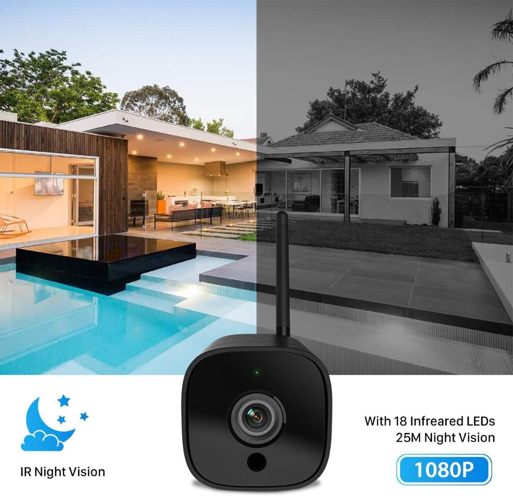 5MP Wireless IP Camera Outdoor 1080P HD 2MP Surveillance...