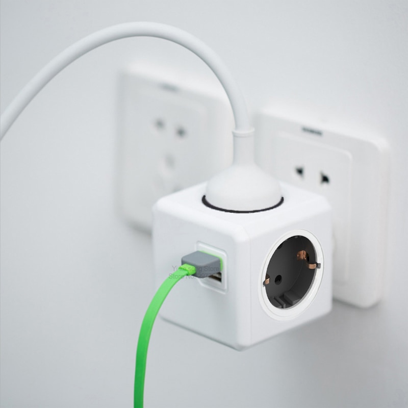 Allocacoc-PowerCube-Power-Strip-USB-Socket-EU-Plug-Multi-Smart-Plug-Extension-EU-Electrical-16A-4-4