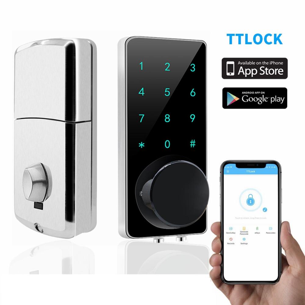 Electronic Keyless Digital Deadbolt Door Lock Bluetooth...