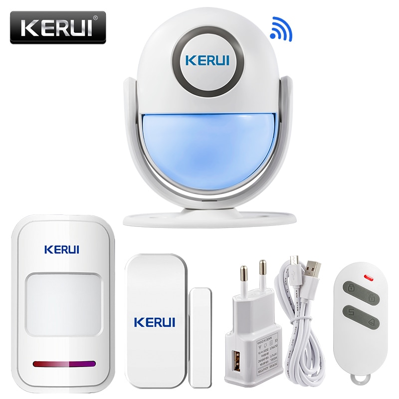 KERUI WIFI Home Security Alarm System Works with Alexa...