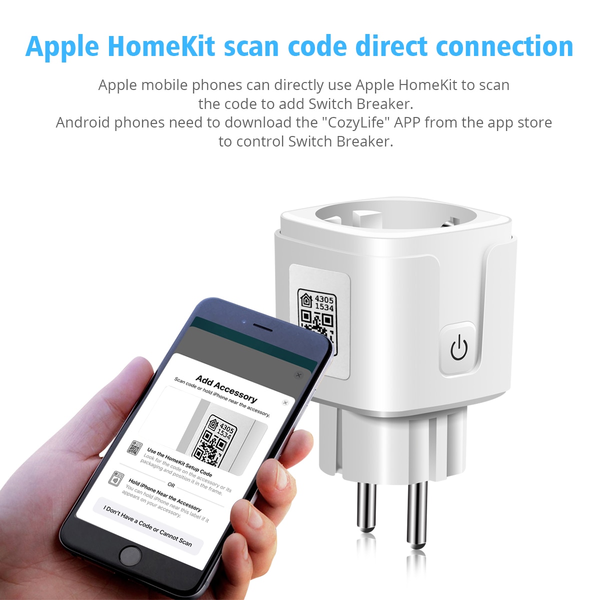 Home Smart Socket Homekit Tuya Smart Life WIFI Control...